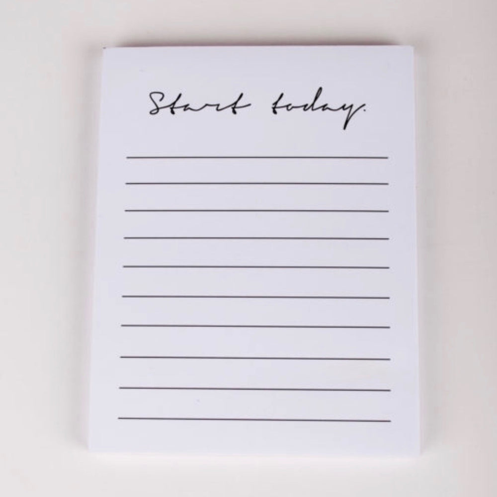 Start Today • Notepad