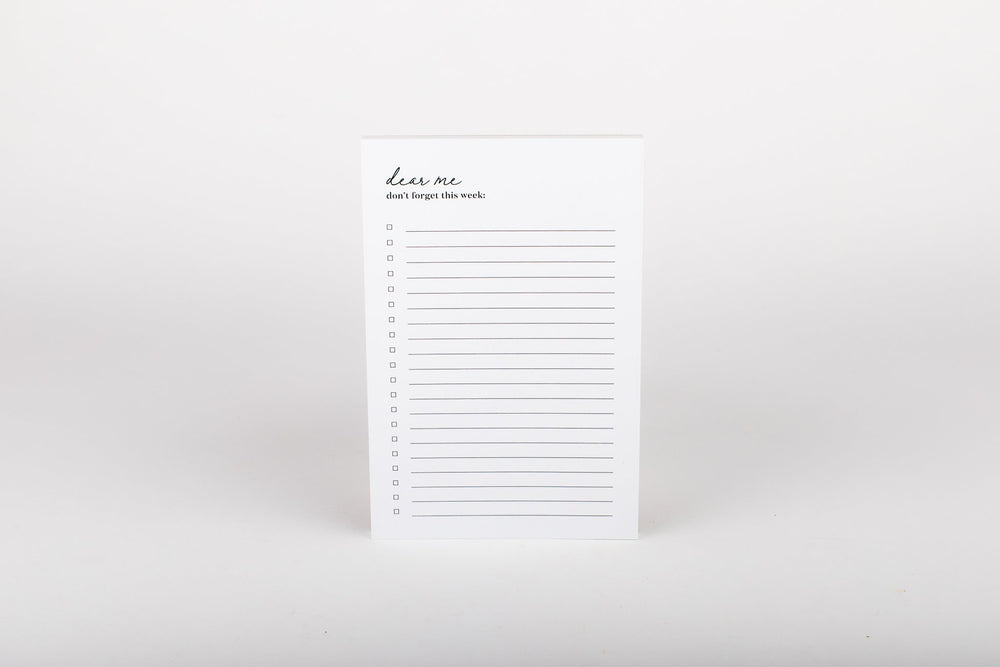 Dear Me • Notepad