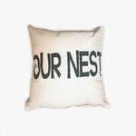 Our Nest • Throw Pillow