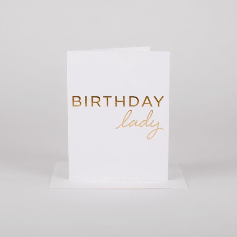 Birthday Lady • Card