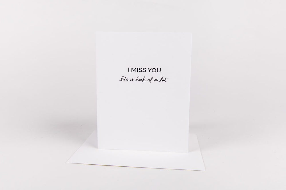 Miss You • Card