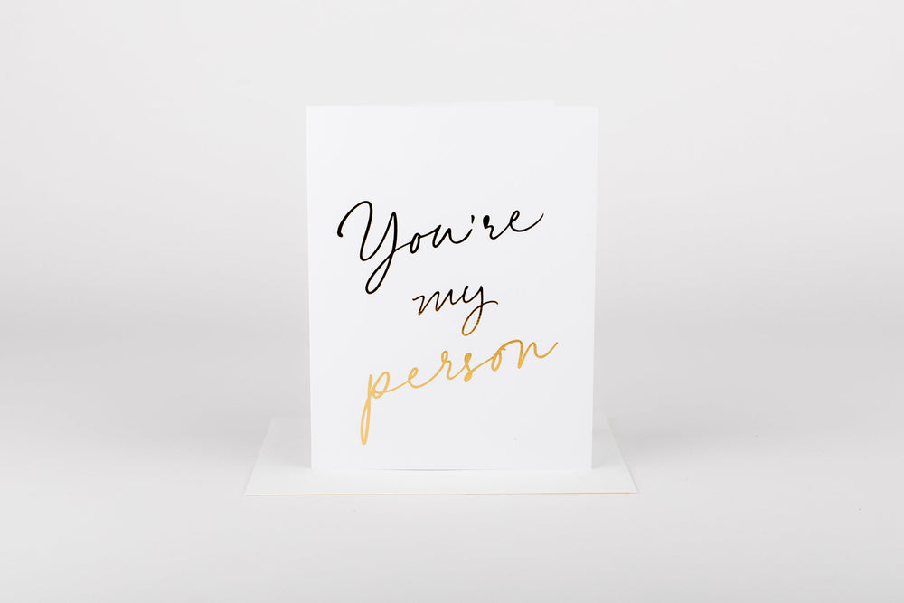 You're My Person • Card