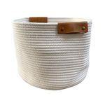 Decorative Rope Coiled Basket
