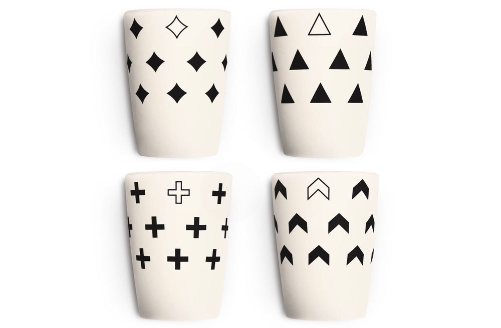 Bamboo Fiber Cups (Set of 4)